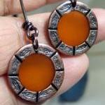 RESERVED Earrings - Tangeri..