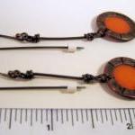 RESERVED Earrings - Tangeri..