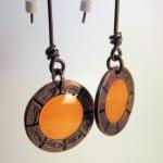 RESERVED Earrings - Tangeri..