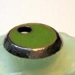 RESERVED Pendant - Lime Gre..