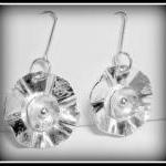 Earrings - Hand Forged Ster..