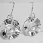 Earrings - Hand Forged Ster..