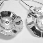 Earrings - Hand Forged Ster..