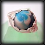 Ring - Sterling Blue and Wh..