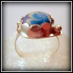 Ring - Sterling Blue and Wh..