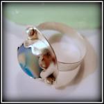 Ring - Sterling Blue and Wh..